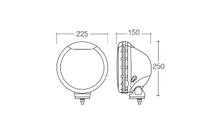 Load image into Gallery viewer, NARVA ULTIMA 225 H.I.D 12/24V 35W COMBINATION DRIVING LAMP KIT (71702HID)