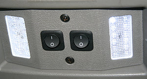 4WD INTERIORS ROOF CONSOLE - TOYOTA LANDCRUISER 100 SERIES AUG 2002-NOV 2007 (RC10003GXL)