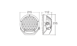 NARVA ULTIMA 215 DRIVING LIGHT (71740)SINGLE