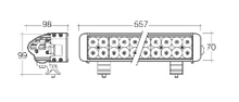 Load image into Gallery viewer, NARVA LED LIGHT BAR SPOT BEAM – 18000 Lumens (72772)