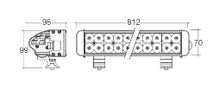 Load image into Gallery viewer, NARVA LED LIGHT BAR SPOT BEAM – 27000 Lumens (72773)