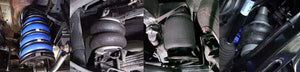 AIRBAG MAN AIRBAGS TOYOTA LAND CRUISER 80 SERIES 8/91-1998 RAISED 25mm COIL (CR5050)