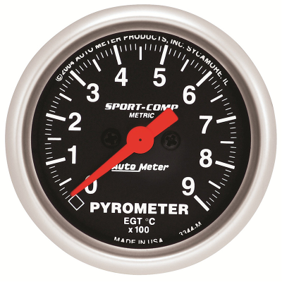 AUTO METER ULTRA-LITE SERIES PYROMETER GAUGE 2-1/16
