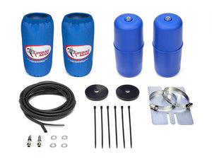 AIRBAG MAN AIR SUSPENSION HIGH PRESSURE HELPER KIT FOR COIL SPRINGS TO SUIT NISSAN PATHFINDER WD21 86-05 (CR5022HP)