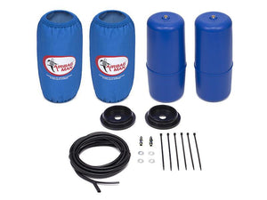 AIRBAG MAN AIR SUSPENSION HIGH PRESSURE HELPER KIT FOR COIL SPRINGS TO SUIT NISSAN PATROL GQ - Y60 Ute & Cab Chassis 88-99 RAISED 50mm (CR5042HP)
