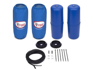 AIRBAG MAN AIR SUSPENSION HIGH PRESSURE HELPER KIT FOR COIL SPRINGS TO SUIT NISSAN PATROL GQ - Y60 Ute & Cab Chassis 88-99 RAISED 100mm (CR5147HP)