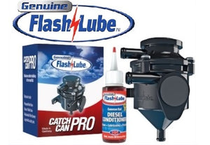 FLASHLUBE CATCH CAN PRO (UNIVERSAL) - Vehicle specific kits below