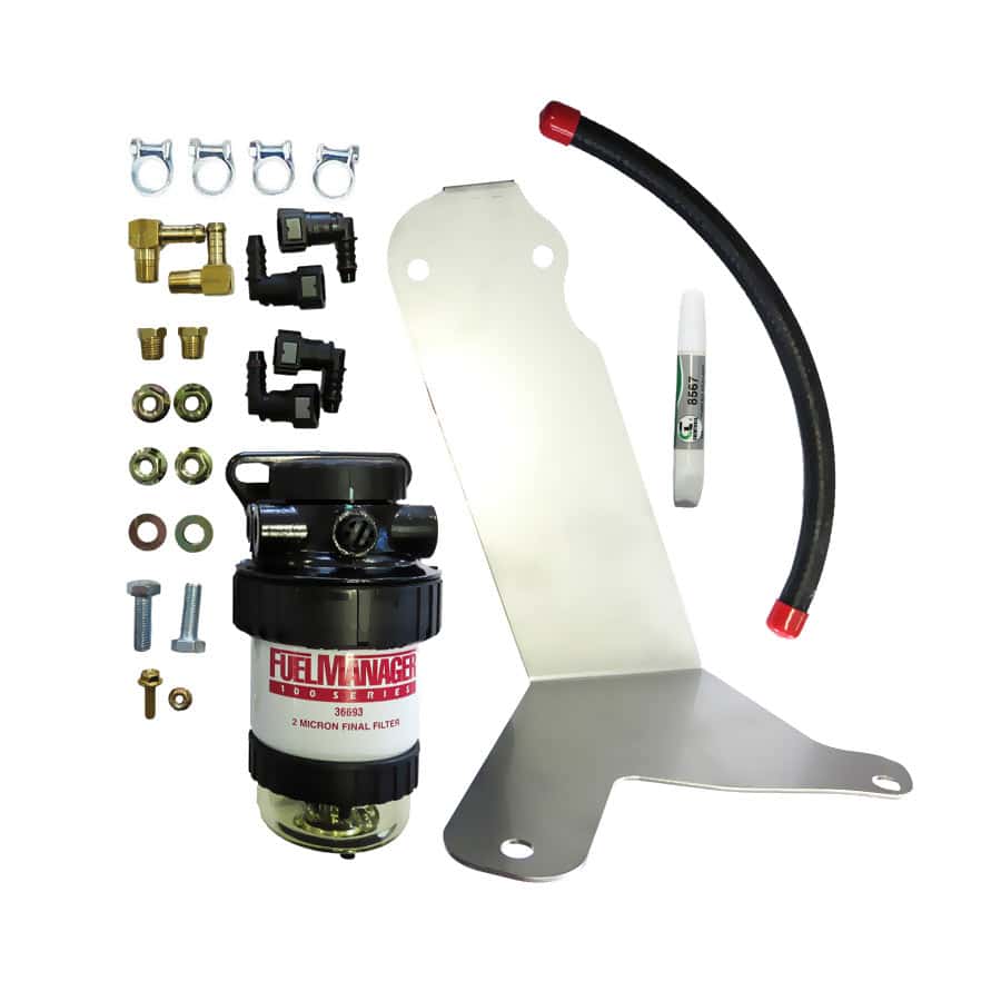 DIESEL CARE SECONDARY FUEL FILTER KIT FORD RANGER PXIII 2.0L BI-TURBO ...