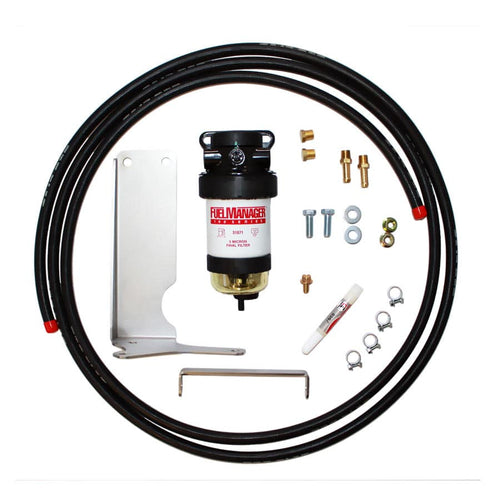 DIESEL CARE SECONDARY (FINAL) FUEL FILTER KIT TO SUIT TOYOTA LANDCRUISER 70 SERIES VDJ79 4.5L V8 2007 ON (DCS004)