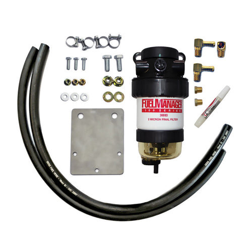 DIESEL CARE SECONDARY (FINAL) FUEL FILTER KIT TO SUIT NISSAN GU 3.0L COMMON RAIL (DCS020)