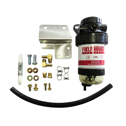 DIESEL CARE SECONDARY (FINAL) FUEL FILTER KIT TO SUIT NISSAN GU 3.0L COMMON RAIL (DCS020)