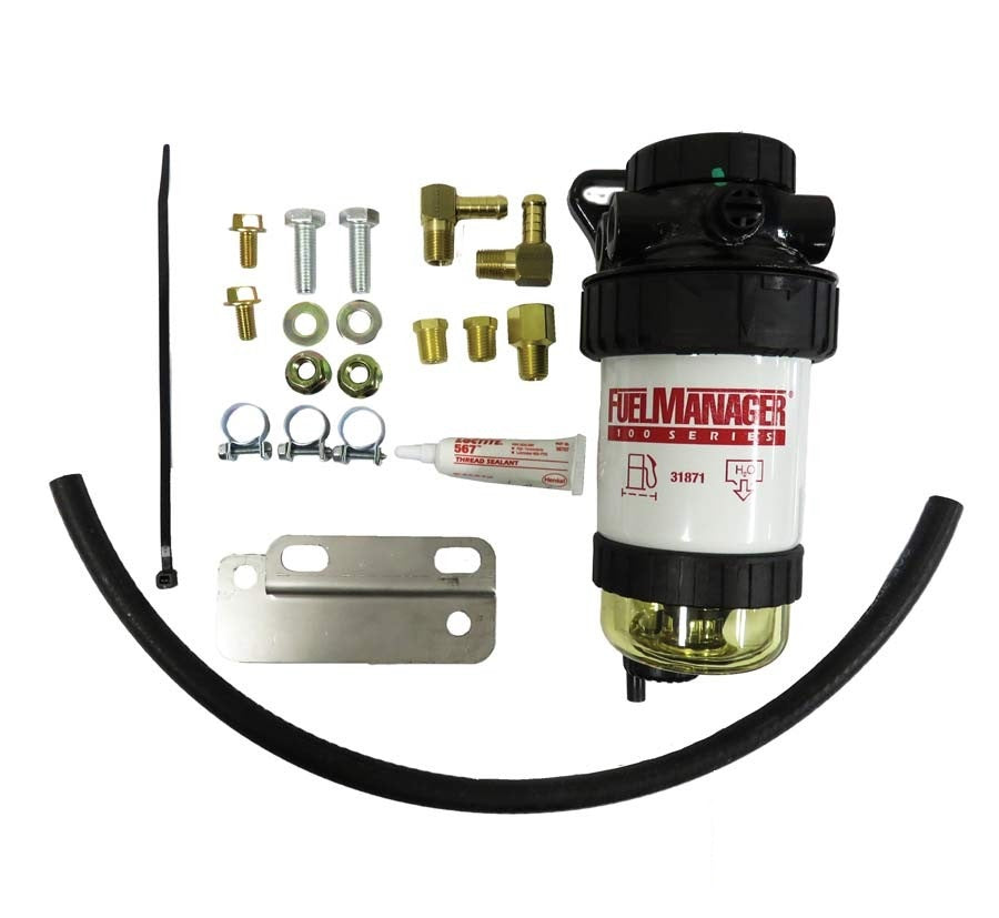 DIESEL CARE SECONDARY (FINAL) FUEL FILTER KIT TO SUIT TOYOTA LANDCRUISER 70 SERIES VDJ79 4.5L V8 SINGLE BATTERY (DCS040)