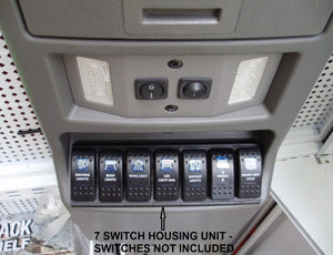 4WD INTERIORS ROOF CONSOLE - TOYOTA LANDCRUISER 70 SERIES DUAL CAB AUGUST 2012 - MARCH 2021 (RC70AB)