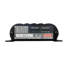 Load image into Gallery viewer, REDARC DUAL INPUT 25A IN-VEHICLE DC BATTERY CHARGER (BCDC1225D)