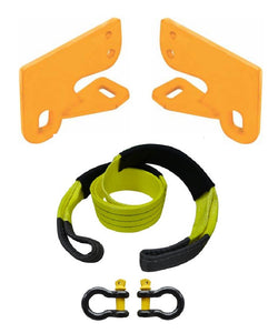 ROADSAFE TOW POINTS TO SUIT VOLKSWAGON AMAROK 2009 ON (RP-AMA01KIT) PAIR - PLUS BRIDLE AND SHACKLES