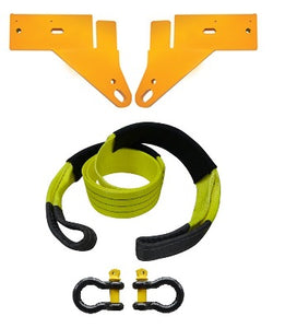 ROADSAFE TOW POINTS TO SUIT MAZDA BT-50 GEN 2 2011 ON (RP-RAN02KIT) PAIR - PLUS BRIDLE AND SHACKLES