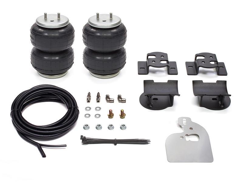 AIRBAG MAN AIR SUSPENSION HELPER KIT FOR LEAF SPRINGS SUIT TOYOTA LAND CRUISER 76 & 79 SERIES INCL. LC70 99-18 (RR4708) RAISED 50-75mm