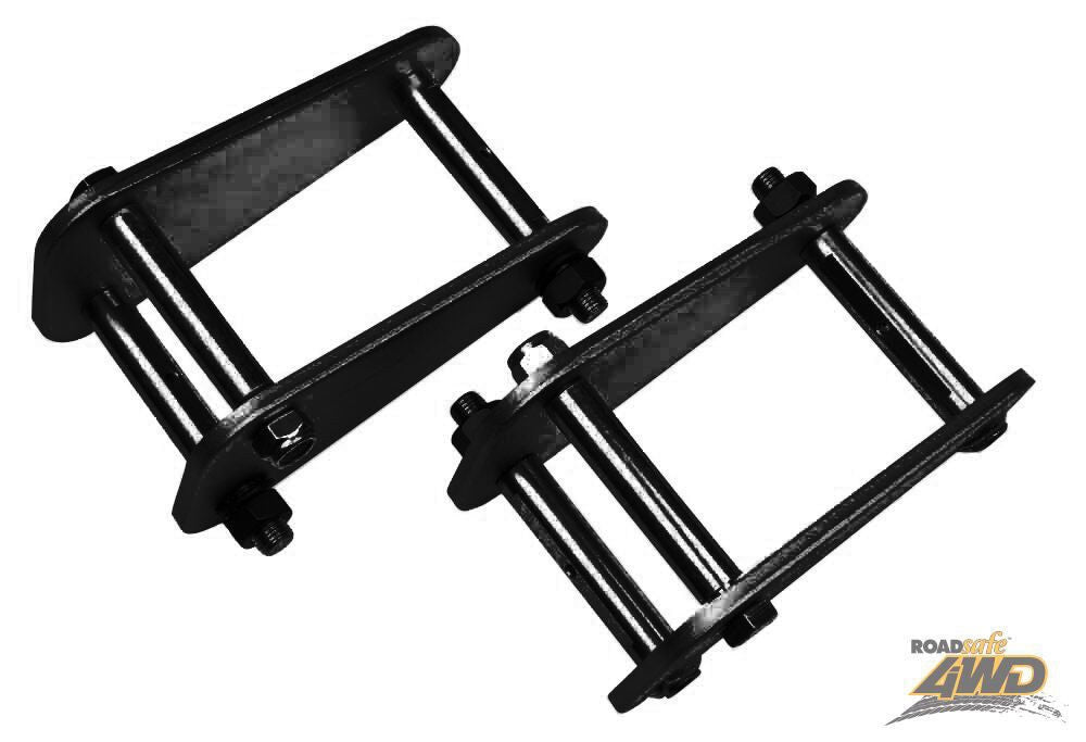 ROADSAFE EXTENDED SHACKLES TOYOTA LANDCRUISER 40,60,73-75 SERIES (SK348EXT) FRONT/REAR 50MM