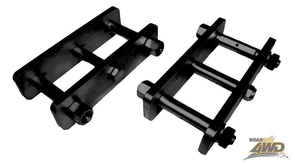 ROADSAFE EXTENDED SHACKLES TOYOTA HILUX SOLID AXLE (SK401EXT) REAR 50MM - PAIR
