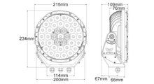 Load image into Gallery viewer, TYPE-X PRO 8” LED SPOT LIGHTS (LEDTYPE-X-PRO)