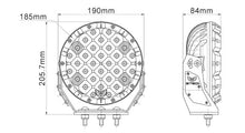 Load image into Gallery viewer, STEDI TYPE-X SPORT 7” LED SPOT LIGHTS (LEDTYPE-X-SRT-7INCH)
