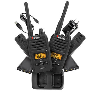 UNIDEN UH820S-2 2W UHF TWIN PACK