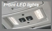 Load image into Gallery viewer, OUTBACK ROOF CONSOLE REPLACEMENT LED LIGHT ASSEMBLY (FRONT ONLY)