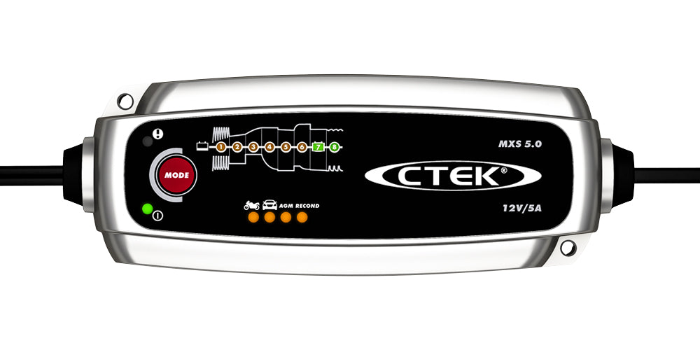 C TEK MXS5.0 - 12V 5A BATTERY CHARGER