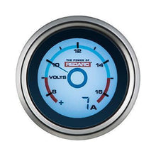 Load image into Gallery viewer, REDARC SINGLE VOLTAGE 52MM GAUGE WITH OPTIONAL CURRENT DISPLAY (G52-VA)