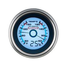 Load image into Gallery viewer, REDARC SINGLE OIL PRESSURE 52MM GAUGE WITH OPTIONAL TEMPERATURE DISPLAY (G52-PT)